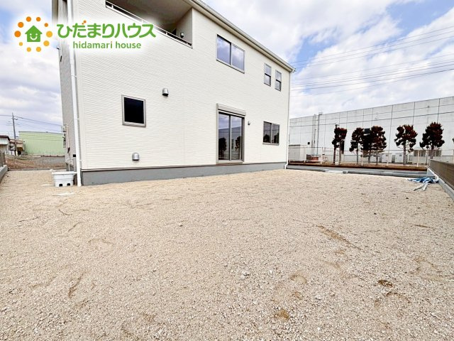 【庭】 | 小美玉市上玉里第2　新築戸建　1号棟 | お子様の元気なお外遊びも、自宅のお庭なら安心ですね(^^♪