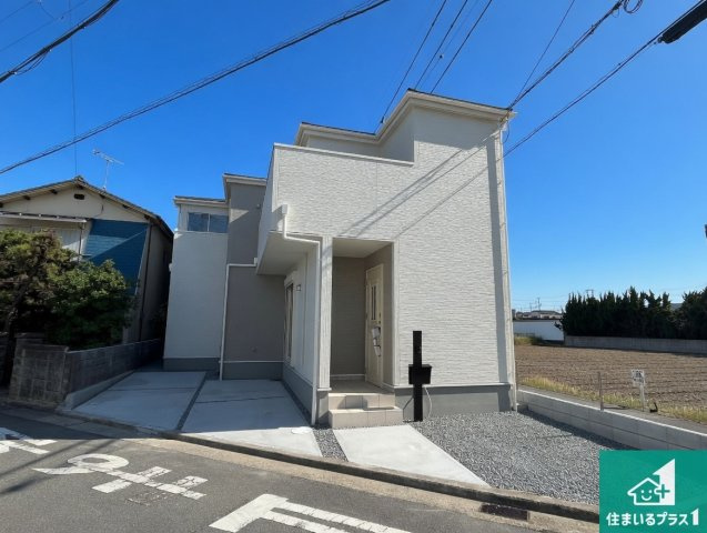 加古川市尾上町養田　第9期　新築一戸建ての外観|安心の10年保証！外観を美しく保ち、雨水で汚れを落とします！気になることがありましたら、お気軽にお問い合わせください！
