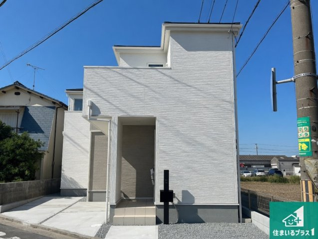 加古川市尾上町養田　第9期　新築一戸建ての外観|お客様に長く安心して住んでいだだける事にこだわった家づくり！住んでからのアフターサービスにもしっかりと取り組んでいます！