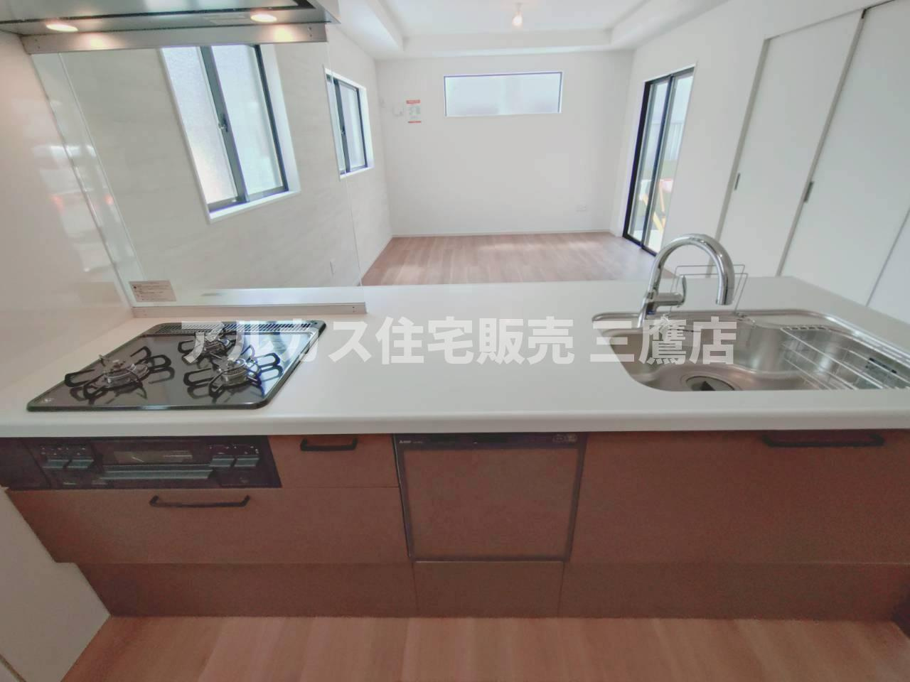 調布市緑ケ丘1丁目 京王線 仙川駅 新築戸建のキッチン