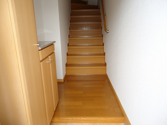 プラムフィールドEの玄関