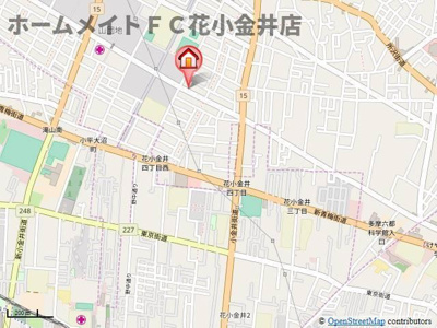 【地図】 | ガーデンハイツ滝山B棟