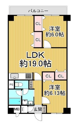 パークプラザ鶴見の間取り
