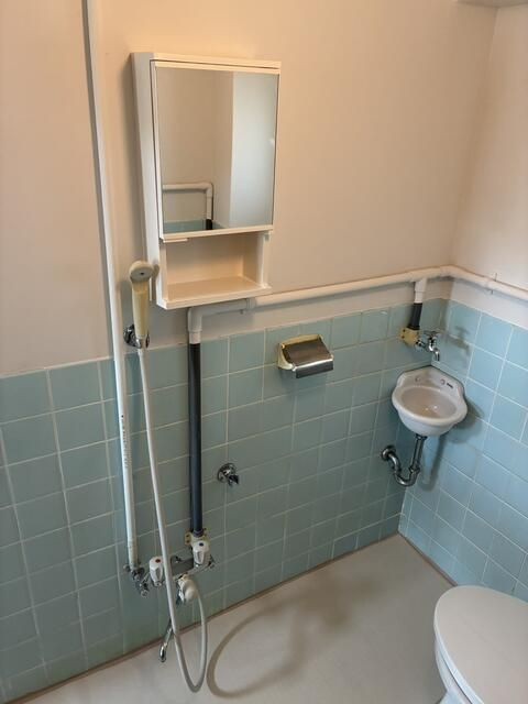 三田向原コーポのシャワールーム