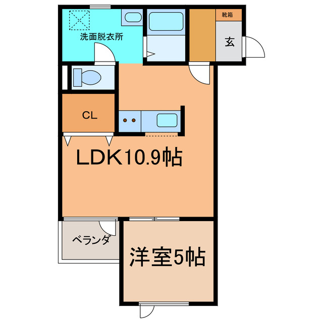 ヴィレッジアイリスの間取り