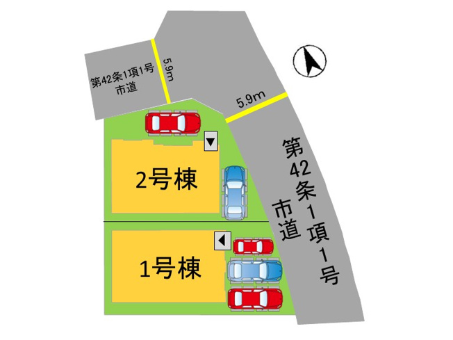 【区画図】