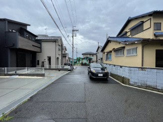 【前面道路含む現地写真】 | 下阪本２丁目　2号地