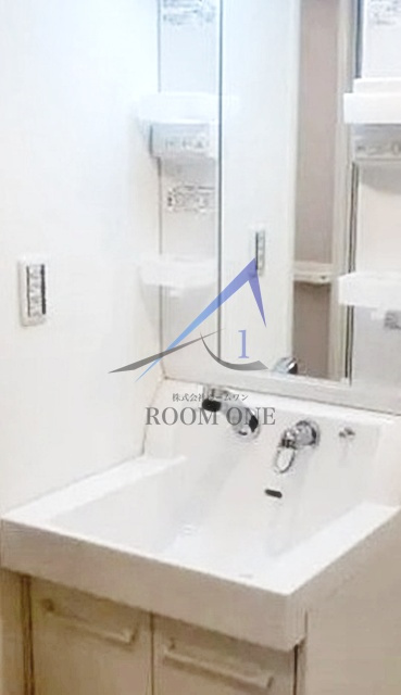 アイル三軒茶屋の洗面所|洗面台です。