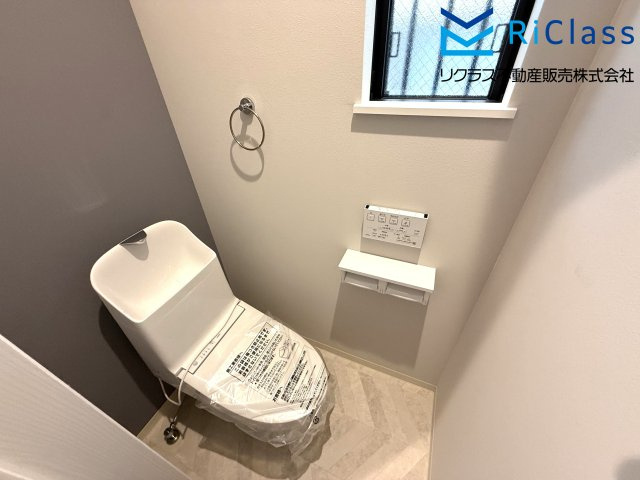 新築戸建　神戸市北区鈴蘭台東町６丁目1のトイレ|１階のトイレです