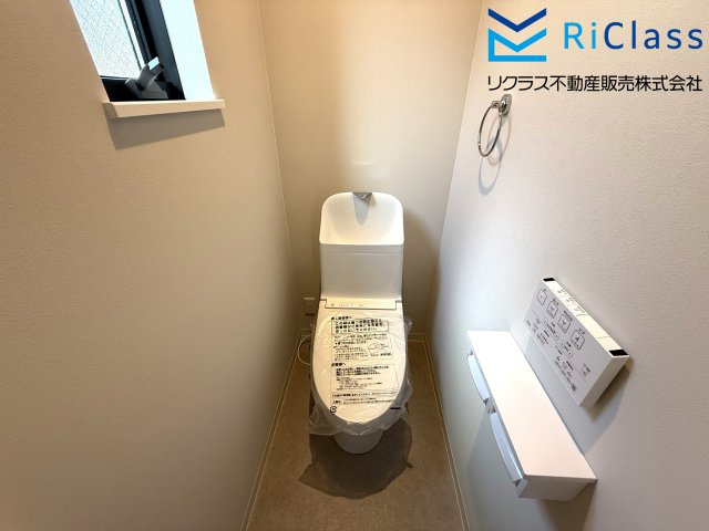 新築戸建　神戸市北区鈴蘭台東町６丁目1のトイレ|2階のトイレです