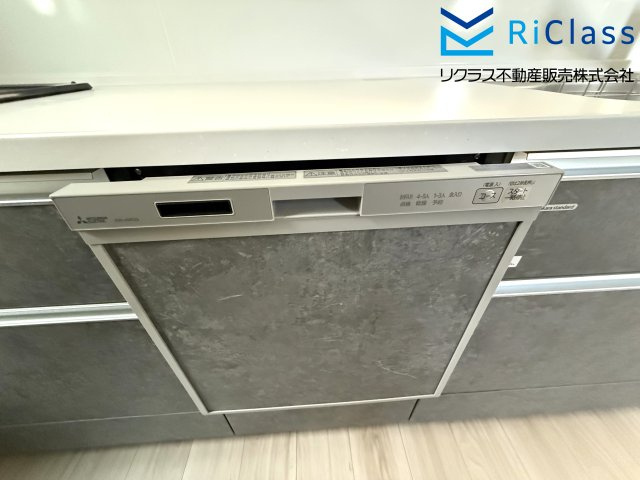 新築戸建　神戸市北区鈴蘭台東町６丁目1のキッチン|食洗器付きです