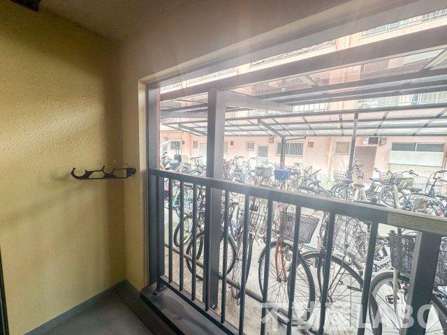 エルロード住吉7号館のバルコニー