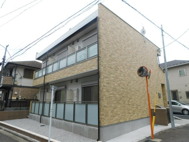 小金井市中町２丁目のアパートの外観パース