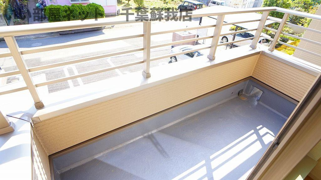 クラージュのバルコニー|バルコニー付きです