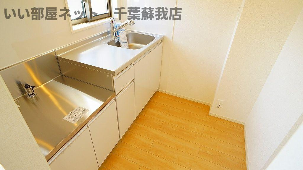 クラージュのキッチン|きれいなキッチンです