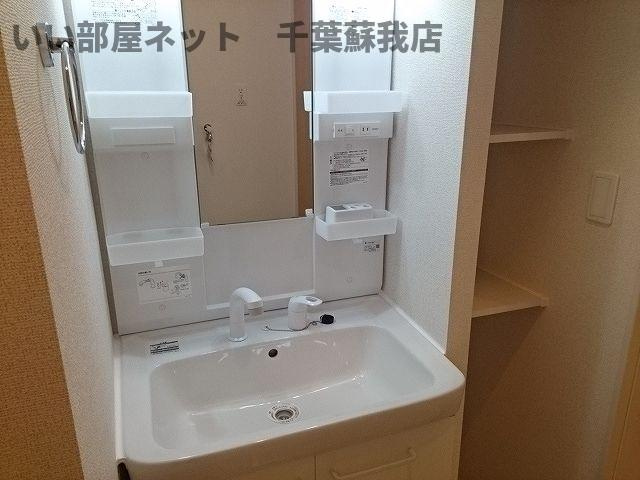 クラージュの洗面所|忙しい朝には欠かせない洗面所です