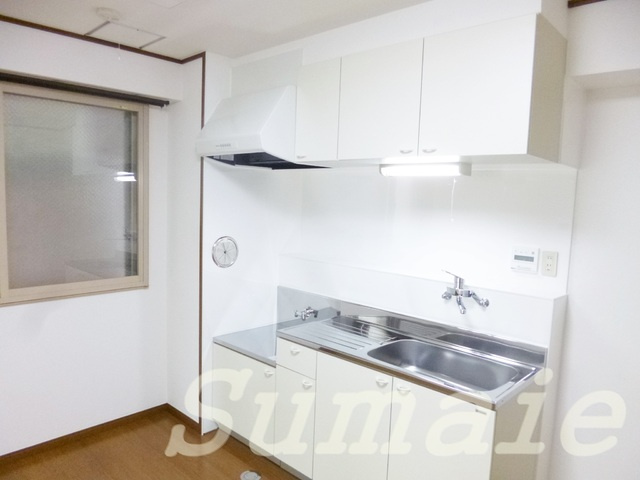 ソレイユトシマのキッチン|２口ガスコンロが置けるキッチンです！