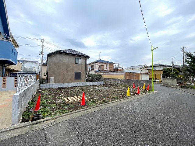 世田谷区桜上水2丁目　広々10ｍ間口×土地36坪超　建築条件なし　限定1区画の前面道路含む現地写真