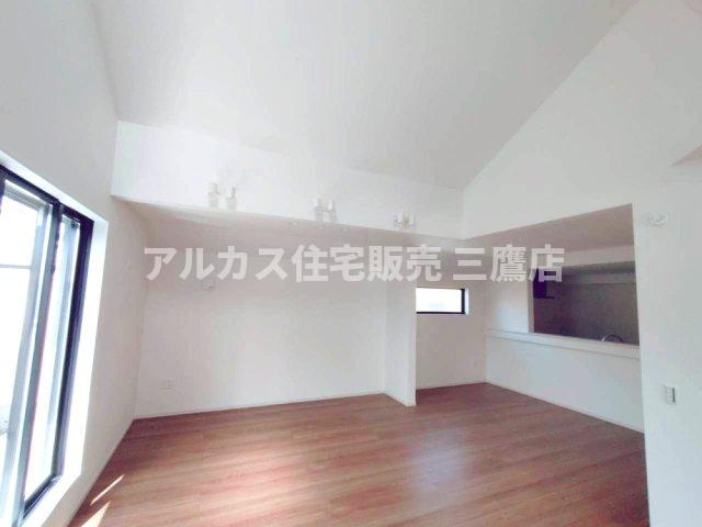 調布市柴崎1丁目 京王線 柴崎駅 新築戸建の居間・リビング