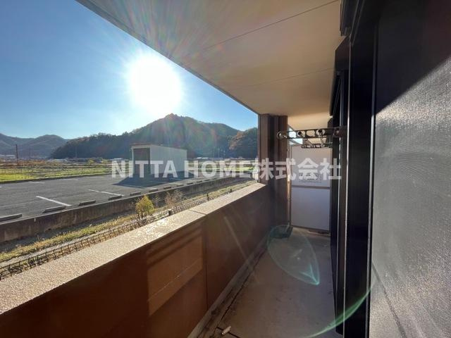 グランソーレのバルコニー|南向きの広々バルコニー付き★