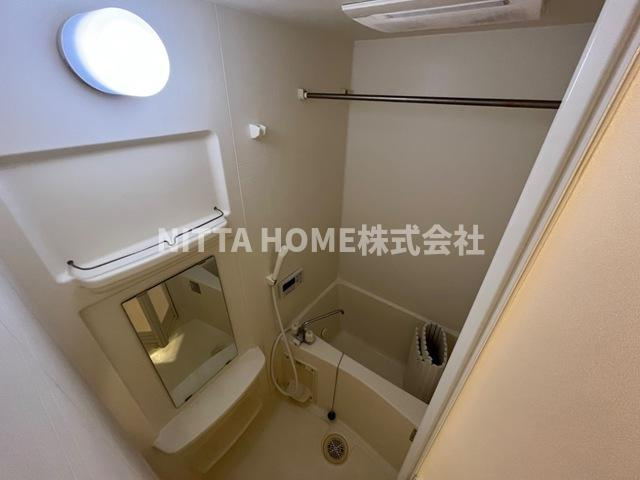 グランソーレの浴室|お風呂には追い焚き機能が付いています◎