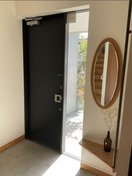 西保木間貸家の玄関|写真は以前のものを使用しています。