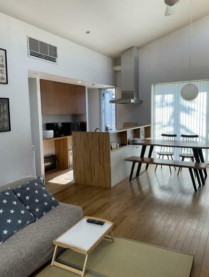 西保木間貸家の居間・リビング|写真は以前のものを使用しています。