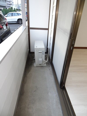 【バルコニー】 | メイプル田中B | 参考写真（同物件別部屋）