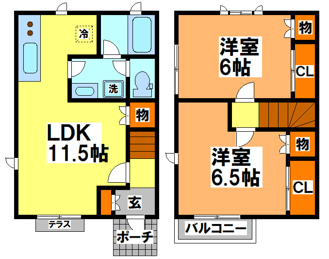 小金井市中町３丁目のタウン