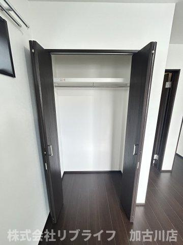 オーパス北在家の収納