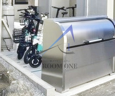 ＡＲＫＳ町屋のその他共用部分|敷地内ゴミ置き場です。