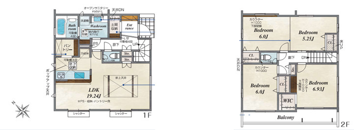 千葉市花見川区柏井四丁目　新築分譲住宅１号棟