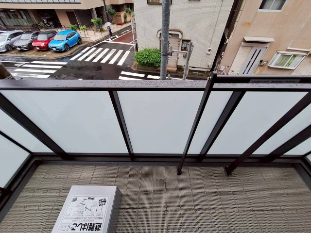 へーベルメゾン多摩川のバルコニー