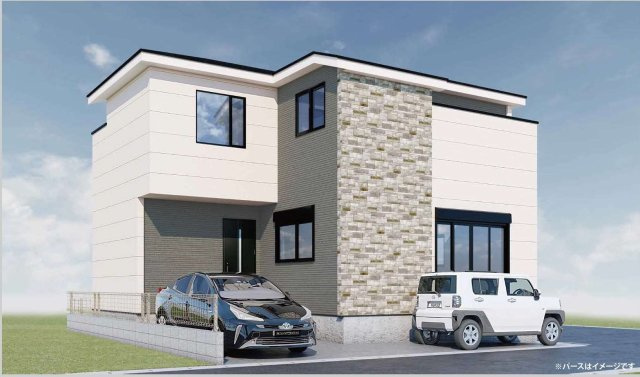 【外観パース】 | 上尾市中妻5期