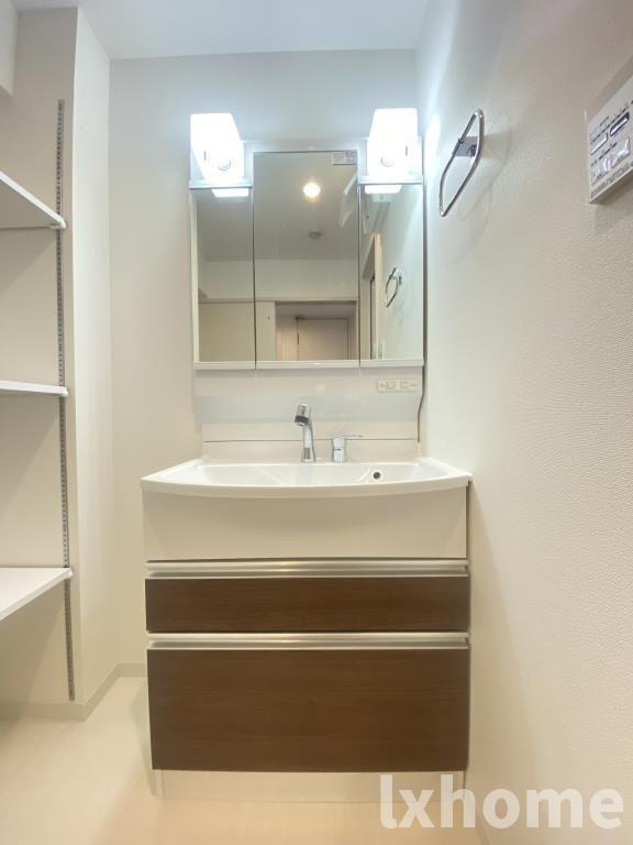 WISTERIA(ウェスタリア)の洗面所|広い洗面スペース