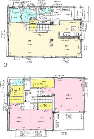 【中古戸建】本庄市北堀の間取り|■間取り図｜敷地面積：310.58（約93.95坪）　建物面積：127.6（約38.59坪）