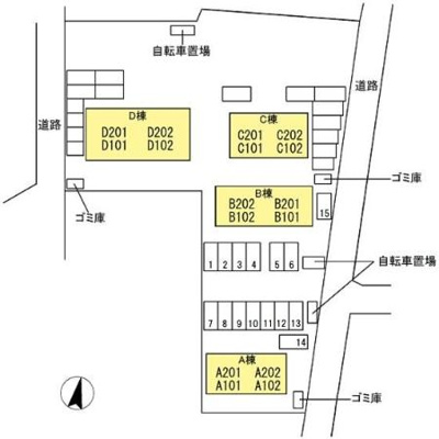 【区画図】 | セジュール虹 A棟