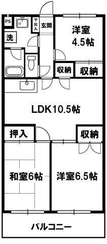 グランシャリオの間取り