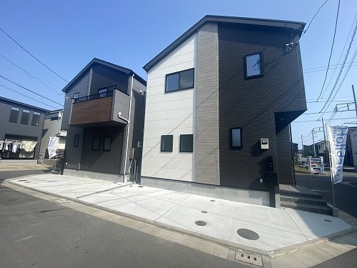 【外観】 | 【仲介手数料０円】茅ヶ崎市今宿4期　新築一戸建て　全2棟 | 茅ヶ崎市今宿4期　新築一戸建て　全2棟