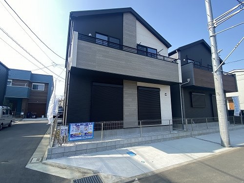 【外観】 | 【仲介手数料０円】茅ヶ崎市今宿4期　新築一戸建て　全2棟 | ２号棟　茅ヶ崎市今宿4期　新築一戸建て　全2棟