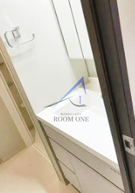ライオンズアイル赤坂の洗面所|洗面台です。