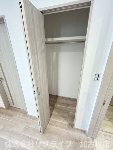 オーパス北在家の収納