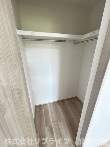 オーパス北在家の収納