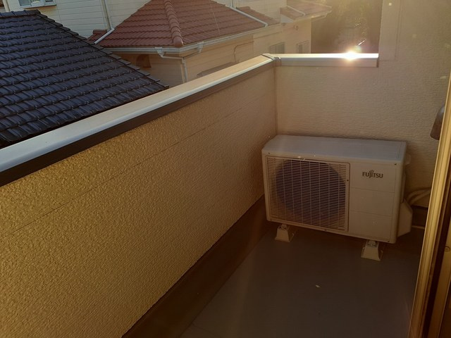 コンセェクアット　Bのバルコニー