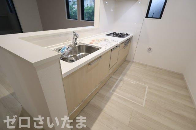 《仲介手数料無料》和光市新倉４丁目1-6新築一戸建てフィット エーのキッチン