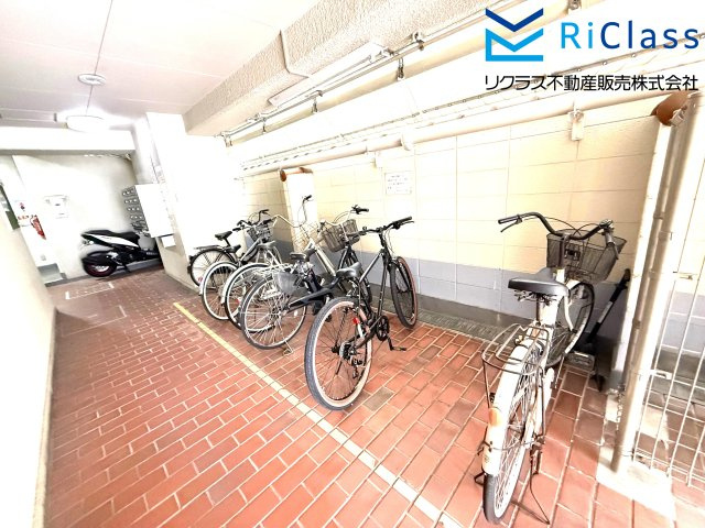 甲南第2兵庫ハイムの駐輪場|駐輪場です