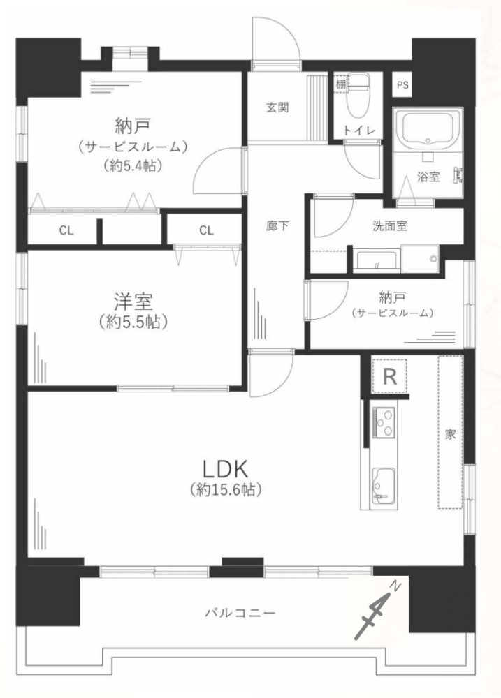 甲南第2兵庫ハイムの間取り|ご内覧はお気軽にリクラス不動産販売までお問合せください