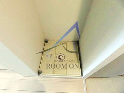 リブリ・プレジール志村三丁目の設備|洗濯機置き場です。洗濯機置き場です。