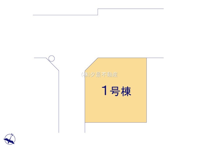 《仲介手数料無料》志木市上宗岡３丁目11-22新築一戸建てブルーミングガーデンの区画図