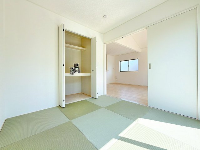 【和室】 | 高崎市金古町　新築住宅 | 来客時の客間やお子様のお昼寝など多用途にお使いいただける和室です。